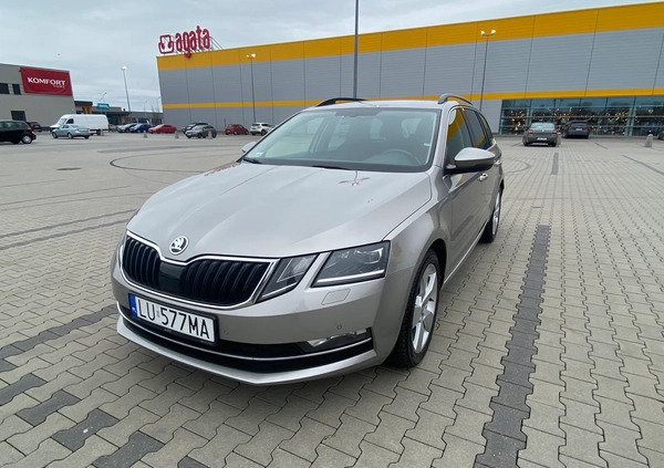 Skoda Octavia cena 62000 przebieg: 177000, rok produkcji 2017 z Lublin małe 407